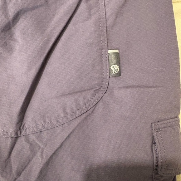 Mountain Hardware Miranda cargo hiking shorts purple size 8 - Picture 3 of 9